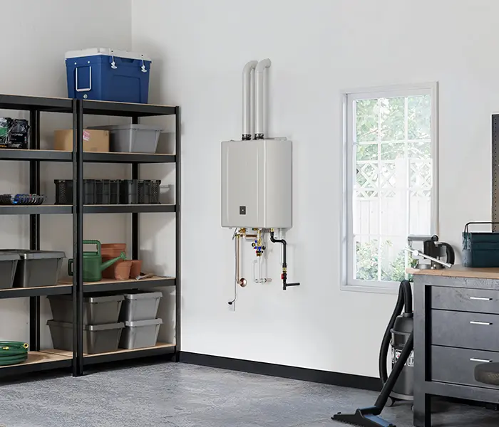 High Efficiency Tankless Water Heater Unit OC & LA