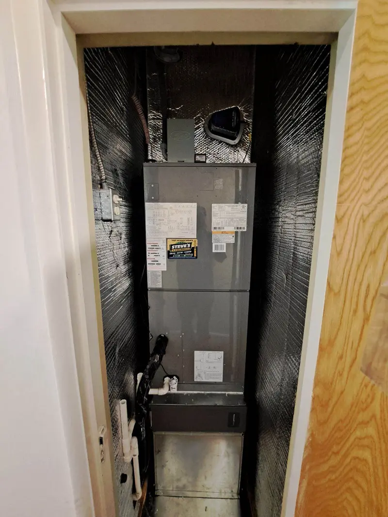 Indoor Air Handler Replacement Chino Hills, California