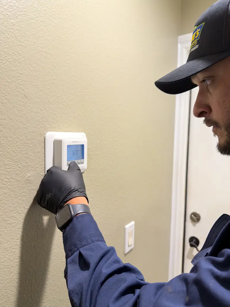 HVAC Digital Thermostat Installation Azusa California