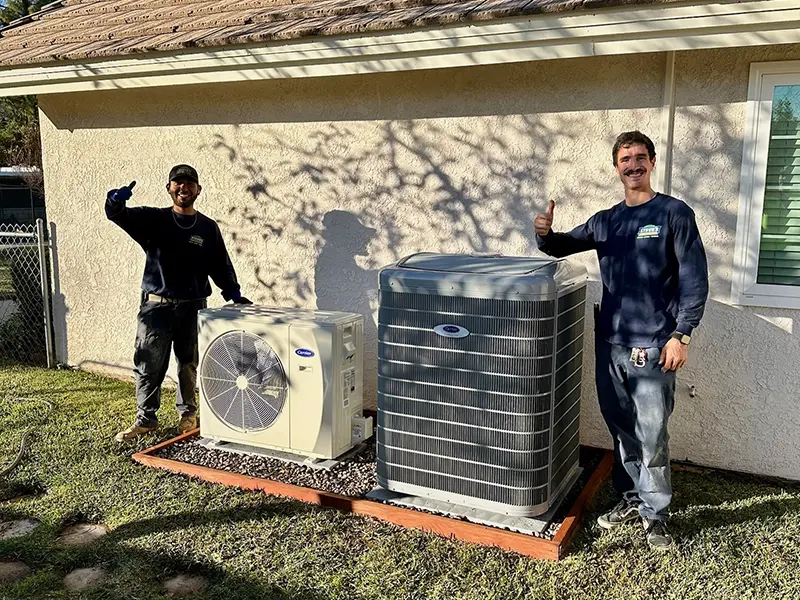 Residential Air Condenser Unit Installation Walnut