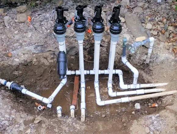 Installation of New Irrigation Valves System New Irrigation Valve System Installation in Brea, CA